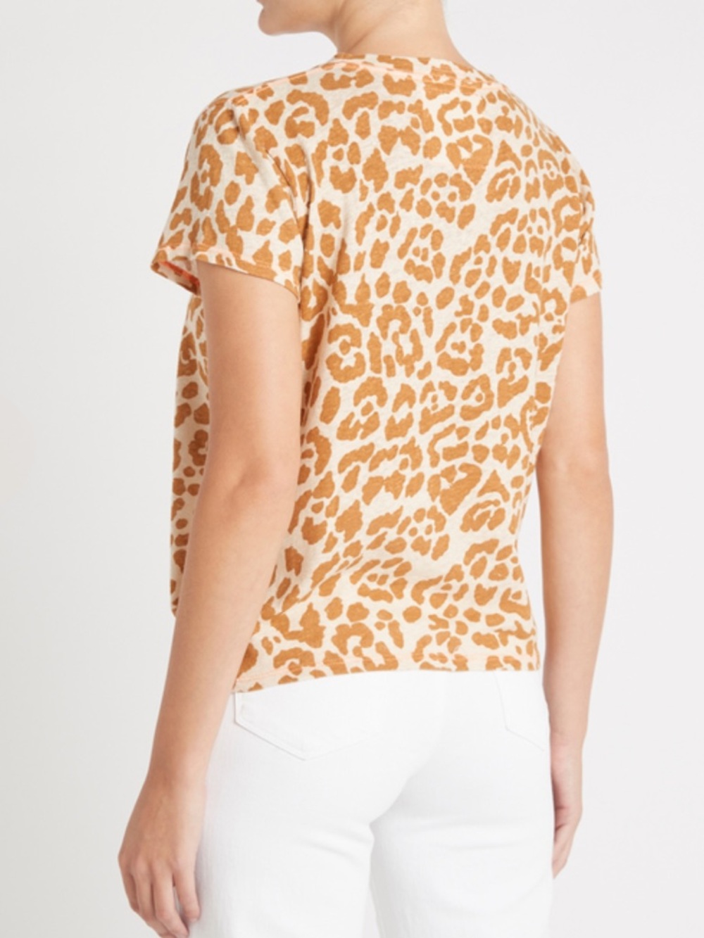 MOTHER Leopard Lil Sinful Tee - Picture 2 of 9